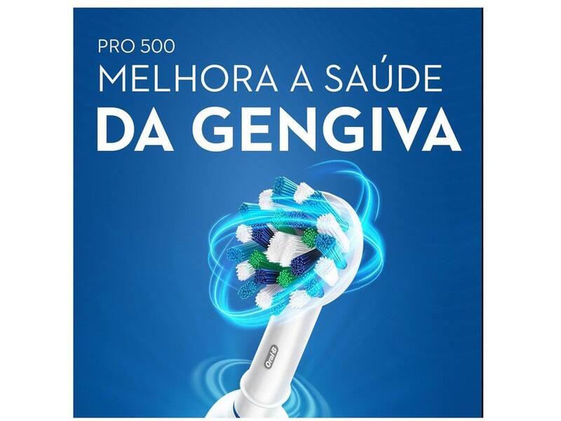 Escova de Dente Elétrica Oral-B - Professional Care 500 Cross